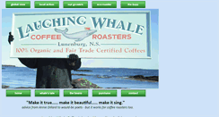 Desktop Screenshot of laughingwhalecoffee.com